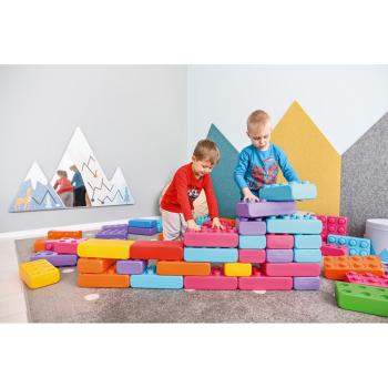 Bausteine des kleinen Baumeisters, pastell