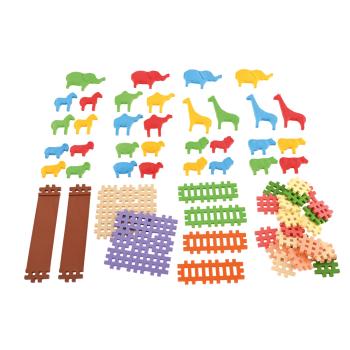 Waffel-Bausteine Mini - Tiere, 62 Teile