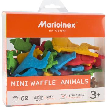 Waffel-Bausteine Mini - Tiere, 62 Teile