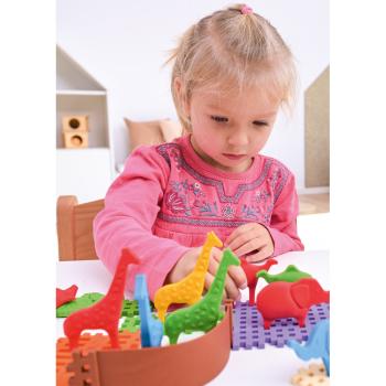 Waffel-Bausteine Mini - Tiere, 62 Teile