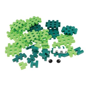 Waffel-Bausteine Mini - Pocket Pets, Krokodil