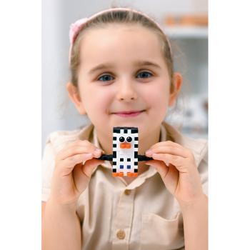 Waffel-Bausteine Mini - Pocket Pets, Pinguin