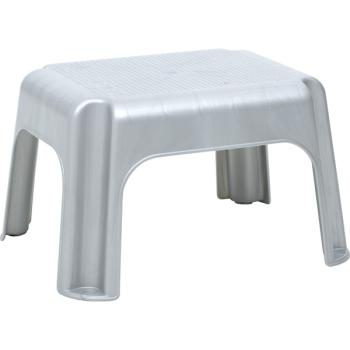 Badhocker, hellgrau, H 24 cm