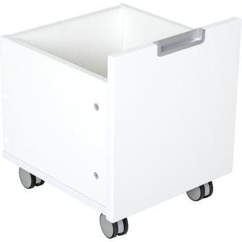 Quadro - Rollbehälter schmal, B 34 - weiss