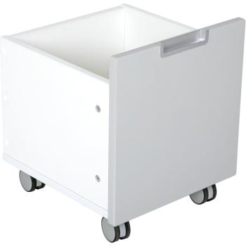 Quadro - Rollbehälter schmal, B 34 - grau