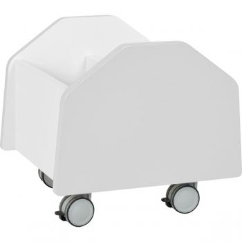 Quadro - Rollbehälter klein, weiss, grau