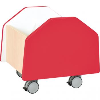 Quadro - Rollbehälter klein, rot