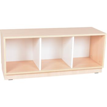 Quadro - Schrank S für 6 schmale Schubladen, B 116 - auf Sockel