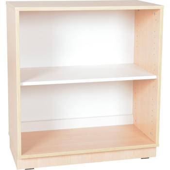 Quadro - Schrank M ohne Mittelwand, mit 1 Einlegeboden, B 79 - auf Sockel