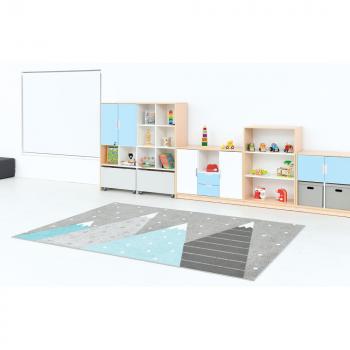 Quadro - Schrank L ohne Mittelwand, mit 2 Einlegeböden, B 79 - auf Sockel