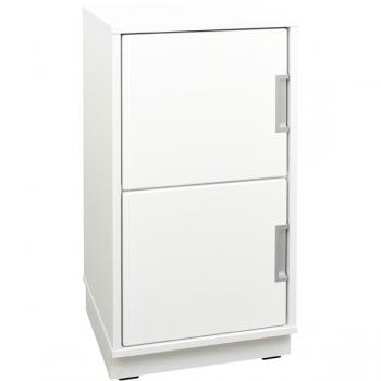 Quadro - Schmaler Schrank M mit 1 Einlegeboden, B 42 - weiss