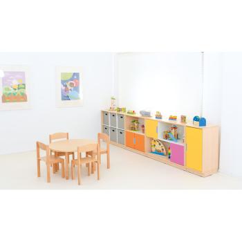 Quadro - Schmaler Schrank M mit 1 Einlegeboden, B 42