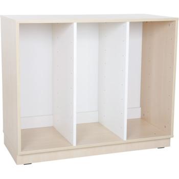 Quadro - Regal M für Kunststoffbehälter, B 104, dreireihig