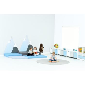 Quadro - Schrank S für Rollbehälter, B 116, Ahorn