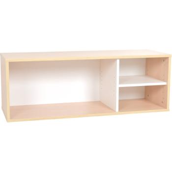 Quadro - Hängeregal B 116 - mit 1 Mittelwand rechts