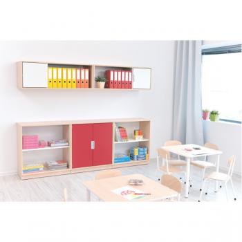 Quadro - Hängeregal B 116 - mit 1 Mittelwand rechts