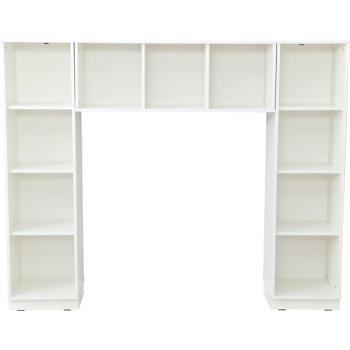 Quadro - Bücherecke, H 162, weiss
