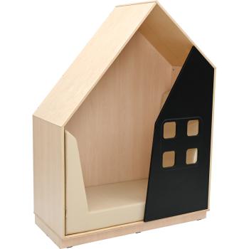 Quadro - Häuschen, Ahorn, schwarz