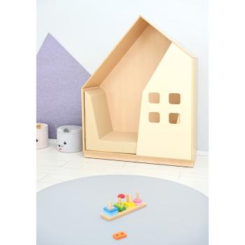 Quadro - Häuschen, Ahorn, hellelfenbein