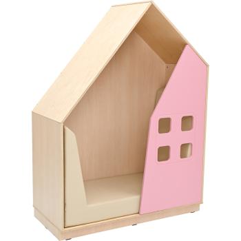 Quadro - Häuschen, Ahorn, pastellrosa