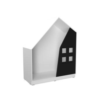 Quadro - Häuschen, weiss, schwarz