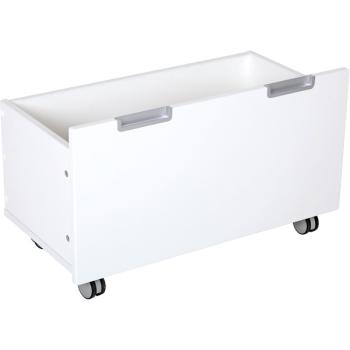 Quadro - Rollbehälter breit, B 69 - weiss