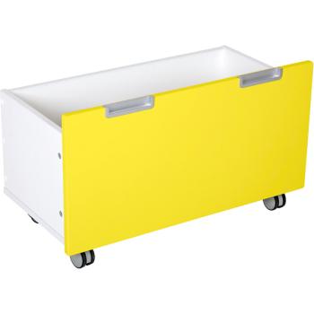 Quadro - Rollbehälter breit, B 69 - gelb