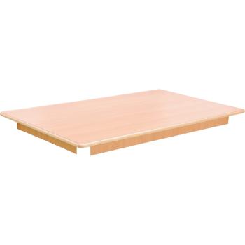 HPL-beschichtete Tischplatte, rechteckig