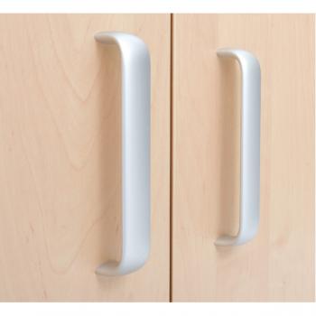 Schrank S mit 1 Einlegeboden, abschliessbar - B 60, auf Sockel