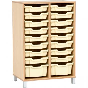 Flexi Regal L für Kunststoffbehälter B 70, auf Beinen