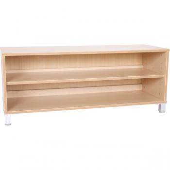 Flexi Schrank S mit 1 Fachboden, B 118, auf Beinen