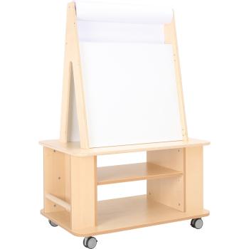 Mobiler Staffeleischrank