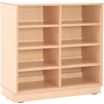 Schrank M mit Trennwand und Einlegeböden