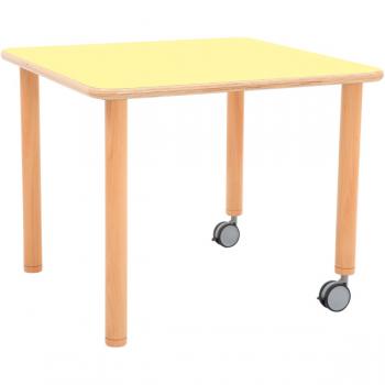 Flexi Runde Tischbeine, 2+2 Stck., für Tischhöhe: 64 cm
