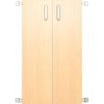 Türen für Aufsatzregal L 092819, 1 Paar, Birke