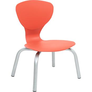 Stuhl Flexi 3, Sitzhöhe 35 cm, für Tischhöhe 59 cm - feuerrot