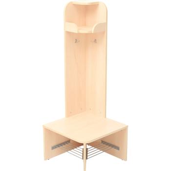 Eck-Abschluss Schulgarderobe Schmetterling, 2