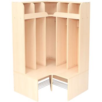 Eck-Schulgarderobe Schmetterling, 6
