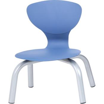 Stuhl Flexi 1, Sitzhöhe 26 cm, für Tischhöhe 46 cm - blau