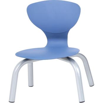 Stuhl Flexi 2, Sitzhöhe 30,5 cm, für Tischhöhe 53 cm - blau