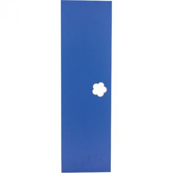 Tür zur Schulgarderobe Schmetterling, blau