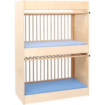Etagen-Gitterbett