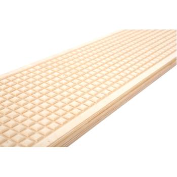 Sensorikbrett für Turnpodest - kleine Quadrate, 200 x 21