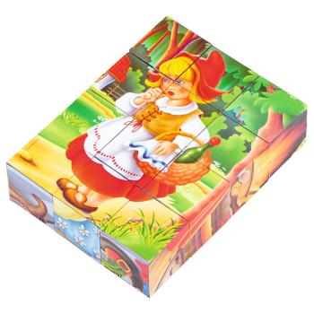 Würfel-Puzzle - Märchen und Tiere