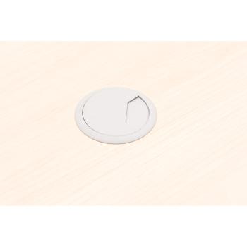 Grande L-Schreibtisch mit Metallbeinen