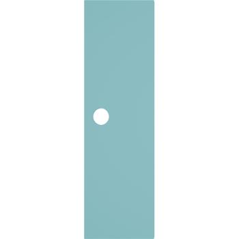 Schmetterling Garderobentür, B 19, foliert, pastelltürkis