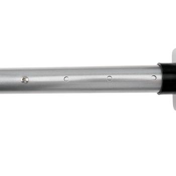 Flexi Metallbeine rund, hvstb., 4 Stck., alufarben, hvstb. TH 58-76 cm