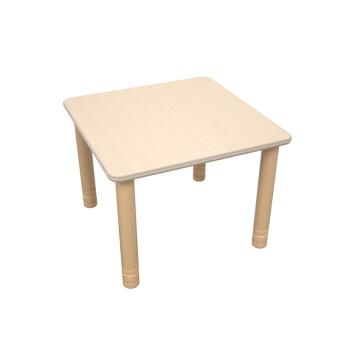 Flexi Quadratischer Tisch 60 x 60 cm, hvstb. 40-58 cm, Ahorn Royal