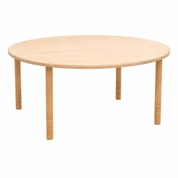 Flexi Runder Tisch, hvstb. 40-58 cm, Ahorn Royal