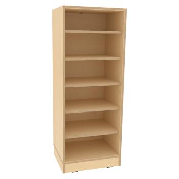 Echtholz Regal L, 5 Einlegeböden, B 47 cm (094358)